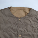 Plantation ライトリバーダウンコート 定価31900円 PL13FA614 リバーシブル ダウンコート ブラウン レディース プランテーション【中古】5-1207T∞