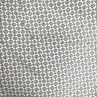 style+confort 601-44723 総柄 イージーパンツ コットン 日本製 パンツ ホワイト ネイビー レディース スティールエコンフォール【中古】5-0822M△
