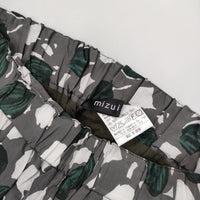 mizuiro-ind コットン 総柄 イージーパンツ サイズ2 パンツ グレー グリーン レディース ミズイロインド【中古】5-0822M△