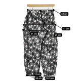 mizuiro-ind コットン 総柄 イージーパンツ サイズ2 パンツ グレー グリーン レディース ミズイロインド【中古】5-0822M△