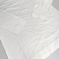 KINOTTO 251C-02 タンギス綿 7分袖 ボートネック Tシャツ サイズ3 日本製 カットソー オフホワイト レディース キノット【中古】5-0822M△