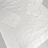 KINOTTO 251C-02 タンギス綿 7分袖 ボートネック Tシャツ サイズ3 日本製 カットソー オフホワイト レディース キノット【中古】5-0822M△