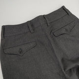 45R/45rpm トリコチンストレッチ馬比女 定価35200円 パンツ チャコールグレー レディース フォーティーファイブアールピーエム【中古】5-1030T∞