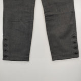 45R/45rpm トリコチンストレッチ馬比女 定価35200円 パンツ チャコールグレー レディース フォーティーファイブアールピーエム【中古】5-1030T∞