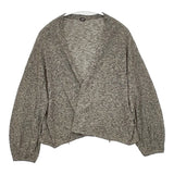 45R/45rpm 5048046 ギマKNIT BOLERO 定価27500円 コットン カーディガン ベージュ ネイビー レディース フォーティーファイブアールピーエム【中古】5-0822M△