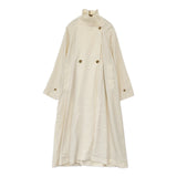CLANE バックギャザードレストレンチコート 14101-0042 サイズ1 定価37400円 トレンチコート ベージュ レディース クラネ【中古】5-0628M♪