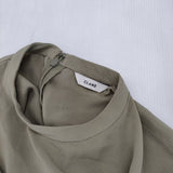 CLANE SQUARE RIBBON リボンドレス ワンピース カーキ レディース クラネ【中古】5-1124M∞