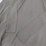 CLANE SQUARE RIBBON リボンドレス ワンピース カーキ レディース クラネ【中古】5-1124M∞