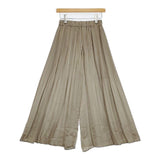 ROPE' Rope Eternel ロペ エターナル ロング プリーツ パンツ カーキ レディース ロペ【中古】5-1006M∞