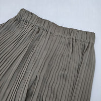 ROPE' Rope Eternel ロペ エターナル ロング プリーツ パンツ カーキ レディース ロペ【中古】5-1006M∞