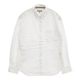 MARGARET HOWELL 578-9153006 サイズ1 日本製 コットン 長袖シャツ ホワイト レディース マーガレットハウエル【中古】5-1021M△