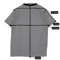 Shinzone PACK TEE 2枚セット 20SMSCU66 ボーダー＆無地 半袖Ｔシャツ カットソー ブラック ホワイト レディース シンゾーン【中古】5-0704S♪