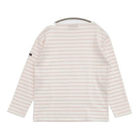 SAINT JAMES ボーダー バスクシャツ ウェッソン T3 長袖Ｔシャツ カットソー ロンＴ ホワイト ピンク レディース セントジェームス【中古】5-1006M∞
