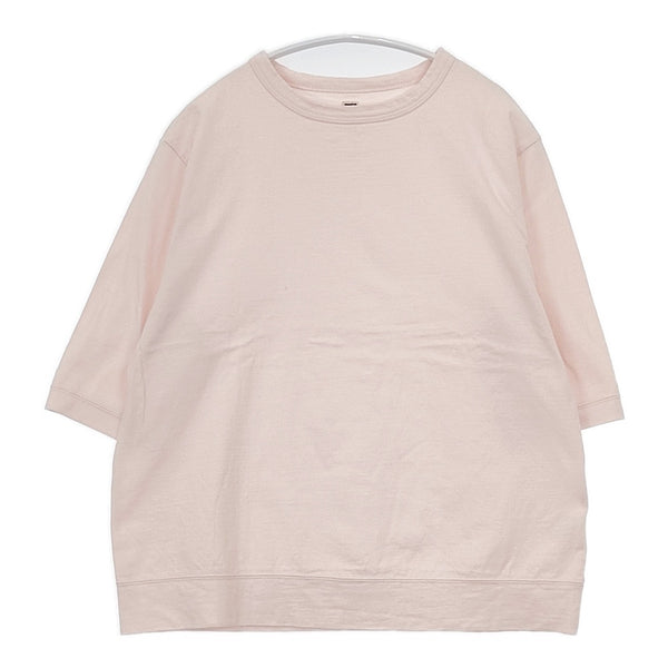 Dana Faneuil 22M-SU3 七分袖 Tシャツ コットン カットソー ピンク レディース ダナファヌル【中古】5-0822M△