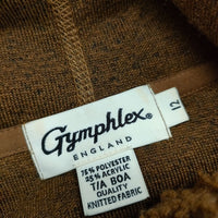 GYMPHLEX J-1069PL ボタンパーカーボアベスト ベスト ブラウン レディース ジムフレックス【中古】5-0904T△