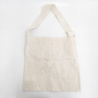 R&D.M.Co- OLDMANS TAILOR 虎 タイガー トラ 刺繍 コットン ショルダーバッグ キナリ レディース オールドマンズテーラー【中古】5-0809G◎