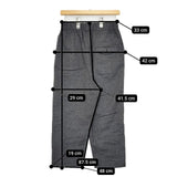 ZUCCa タックパンツ ウール混 パンツ グレー レディース ズッカ【中古】5-1129T∞