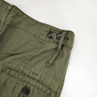 ZUCCa zu81ff887 ガウチョパンツ サルエル風 サイズS テンセルコットン パンツ カーキ レディース ズッカ【中古】5-0822M△