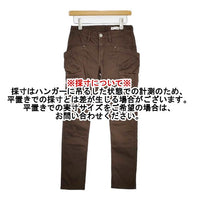Antgauge ストレッチピケスキニーパンツ サイズSS GC458-150 パンツ ブラウン レディース アントゲージ【中古】5-1006G∞