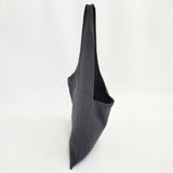 evam eva リネン ワンハンドル トートバッグ チャコールグレー レディース エヴァムエヴァ【中古】5-1112G∞