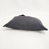 evam eva リネン ワンハンドル トートバッグ チャコールグレー レディース エヴァムエヴァ【中古】5-1112G∞