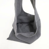 evam eva リネン ワンハンドル トートバッグ チャコールグレー レディース エヴァムエヴァ【中古】5-1112G∞
