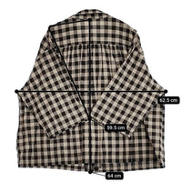 nest Robe ギンガムチェックワッシャーギンガムスリーピングシャツ