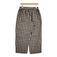 nest Robe コットンリネンワッシャーギンガム テーパードパンツ 定価