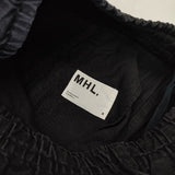 MHL. イージーワークパンツ 596-9140500 NATURAL DENIM コットン パンツ ブラック メンズ エムエイチエル【中古】5-1006G∞