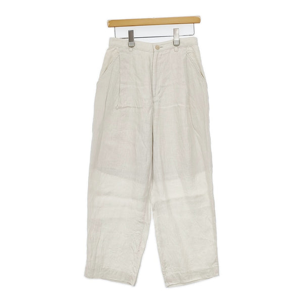 MACPHEE ヘンプ 日本製 サイズ36 パンツ ライトベージュ レディース マカフィー【中古】5-0822M△