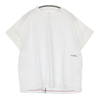 快晴堂 首まわりシッカリTシャツ サイズ2 半袖Ｔシャツ カットソー ホワイト レディース 快晴堂【中古】5-0704S♪