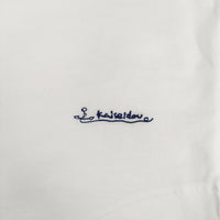 快晴堂 首まわりシッカリTシャツ サイズ2 半袖Ｔシャツ カットソー ホワイト レディース 快晴堂【中古】5-0704S♪
