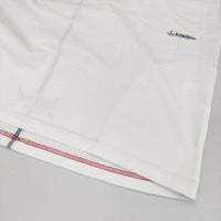 快晴堂 首まわりシッカリTシャツ サイズ2 半袖Ｔシャツ カットソー ホワイト レディース 快晴堂【中古】5-0704S♪