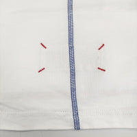 快晴堂 首まわりシッカリTシャツ サイズ2 半袖Ｔシャツ カットソー ホワイト レディース 快晴堂【中古】5-0704S♪