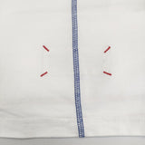 快晴堂 首まわりシッカリTシャツ サイズ2 半袖Ｔシャツ カットソー ホワイト レディース 快晴堂【中古】5-0704S♪
