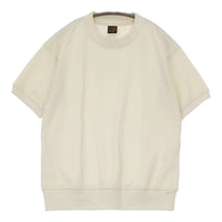 A VONTADE 鹿の子 コットンピケ クルーネック 半袖Ｔシャツ カットソー ベージュ レディース アボンタージ【中古】5-0704S♪