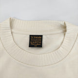 A VONTADE 鹿の子 コットンピケ クルーネック 半袖Ｔシャツ カットソー ベージュ レディース アボンタージ【中古】5-0704S♪
