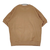 A VONTADE 鹿の子 コットンピケ クルーネック 半袖Ｔシャツ カットソー キャメル レディース アボンタージ【中古】5-0704S♪