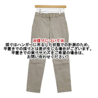 45R/45rpm 綿麻オックスストレッチのイージーイージーパンツ 定価25300円 パンツ カーキ レディース フォーティーファイブアールピーエム【中古】5-1006G∞