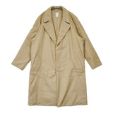 seya. 未使用 SK'GROVE PADDED COAT SILKY POWDER CUPRO サイズ2 定価167200円 コート 24AW ベージュ レディース セヤ【中古】5-0628T♪