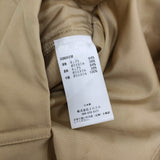 seya. 未使用 SK'GROVE PADDED COAT SILKY POWDER CUPRO サイズ2 定価167200円 コート 24AW ベージュ レディース セヤ【中古】5-0628T♪