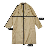 seya. 未使用 SK'GROVE PADDED COAT SILKY POWDER CUPRO サイズ2 定価167200円 コート 24AW ベージュ レディース セヤ【中古】5-0628T♪