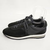 ASAHI 新品 TRAINER 日本製 定価16500円 27cm スニーカー ブラック メンズ アサヒ【中古】5-0911G◎#