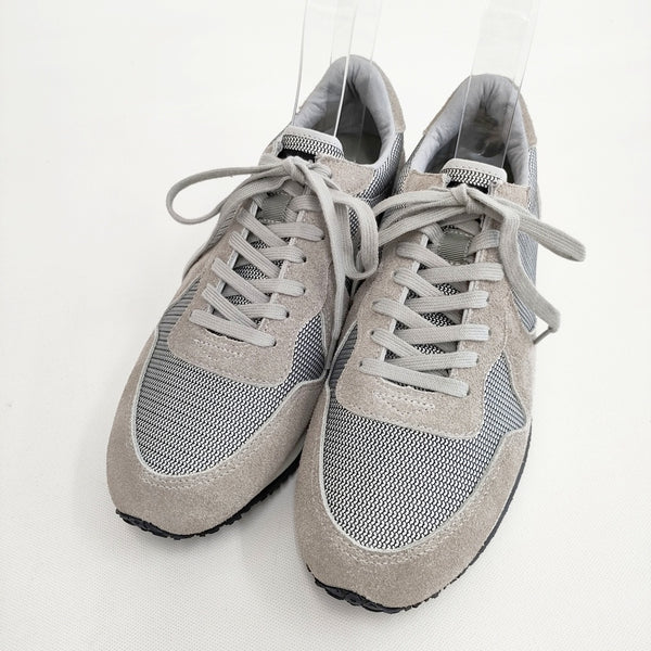 ASAHI 新品 TRAINER 日本製 定価16500円 26.5cm スニーカー グレー メンズ アサヒ【中古】5-0911G◎#