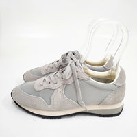 ASAHI 新品 TRAINER 日本製 定価16500円 22.5cm スニーカー グレー レディース アサヒ【中古】5-0911G◎