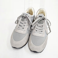 ASAHI 新品 TRAINER 日本製 定価16500円 23cm スニーカー グレー レディース アサヒ【中古】5-0911G◎