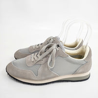 ASAHI 新品 TRAINER 日本製 定価16500円 26.5cm スニーカー グレー メンズ アサヒ【中古】5-0911G◎