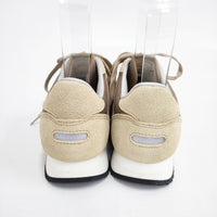 ASAHI 新品 TRAINER 4 日本製 定価19800円 22.5cm スニーカー ベージュ ブラウン レディース アサヒ【中古】5-0911G◎