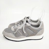 ASAHI 新品 TRAINER 4 日本製 定価19800円 23.5cm スニーカー グレー レディース アサヒ【中古】5-0911G◎