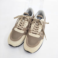 ASAHI 新品 TRAINER 4 日本製 定価19800円 27cm スニーカー ベージュ ブラウン メンズ アサヒ【中古】5-0911G◎